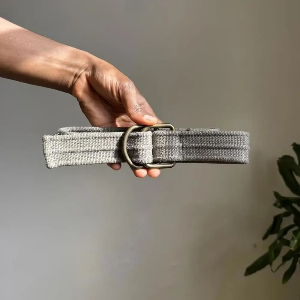 Vintage streetwear grunge Canvas‎ skater belt with ajustable buckle